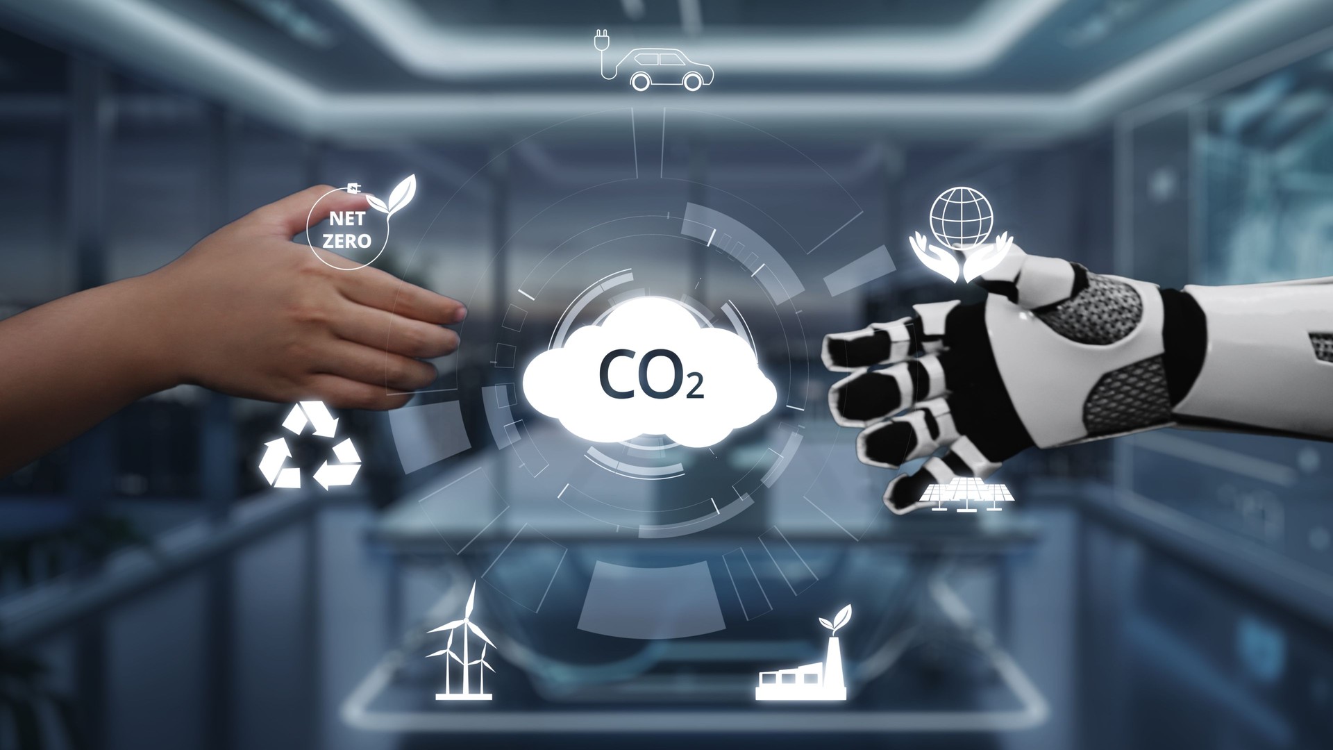 Human and Robot Collaboration for Carbon Neutrality and Environmental Sustainability in a Modern Business Setting. Auvana