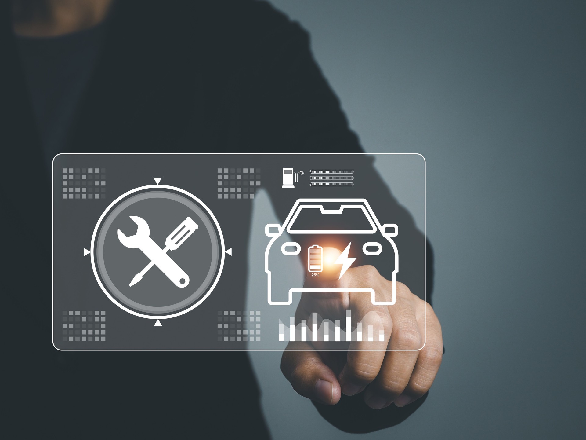 Maintenance of electric cars and car batteries